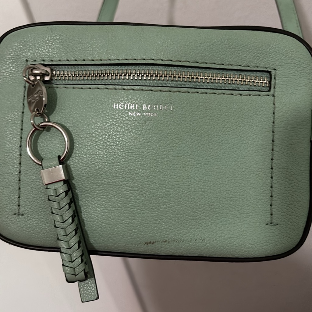 Henri Bendel Mint Green Crosby Crossbody Bag